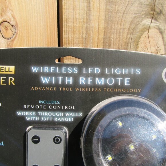 2 Brand New Bell & Howell Premier Wireless LED Remote Control Light 3 Packs - Picture 4 of 6
